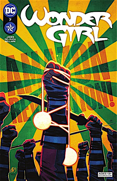 Wonder Girl #7 preview images