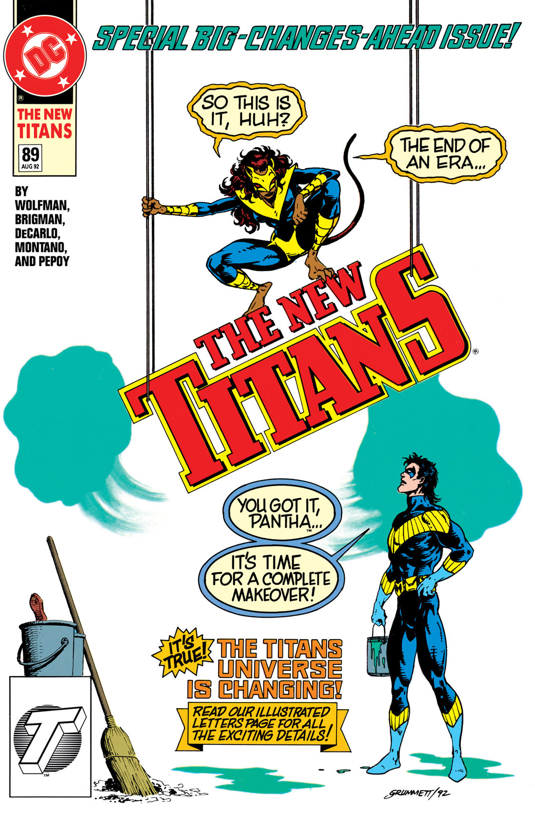 The New Titans #89 preview images