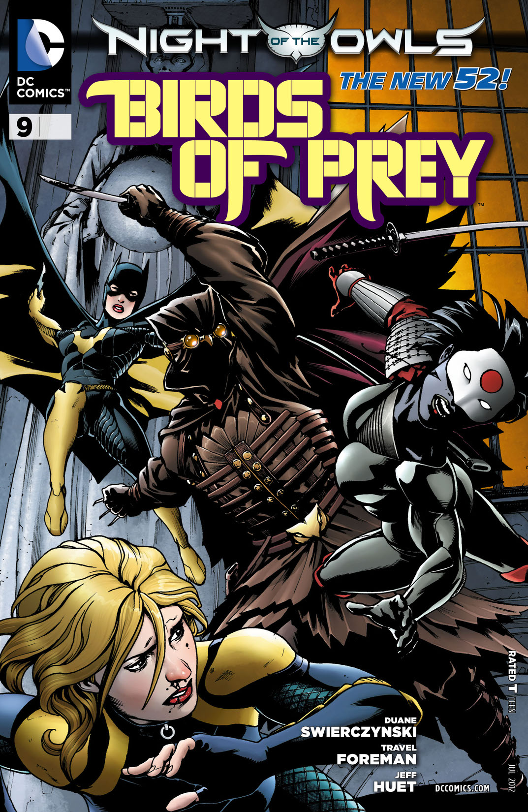 Birds of Prey (2011-) #9 preview images