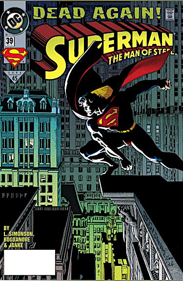 Superman: The Man of Steel #39 preview images