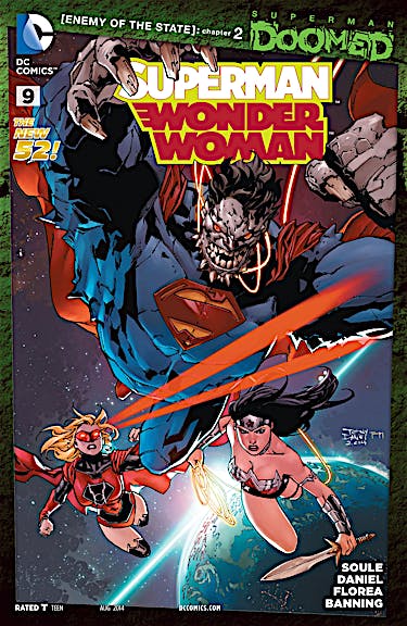 Superman/Wonder Woman #9 preview images