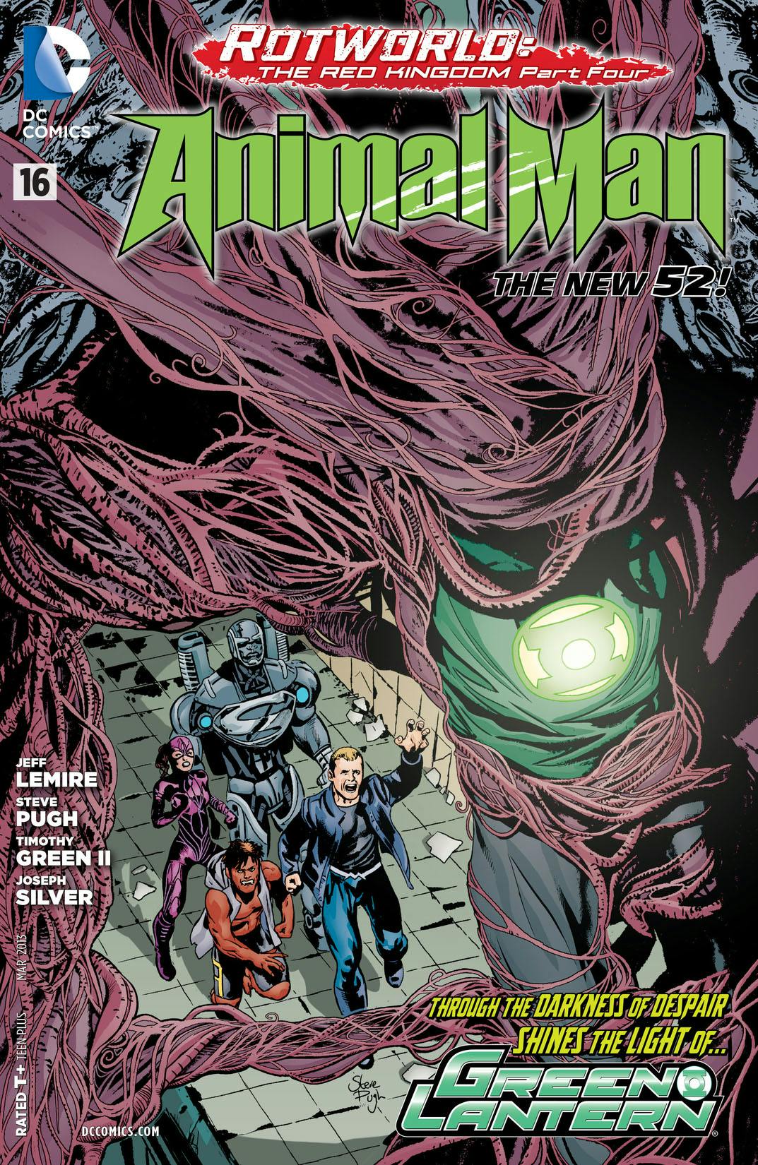 Animal Man (2011-) #16 preview images