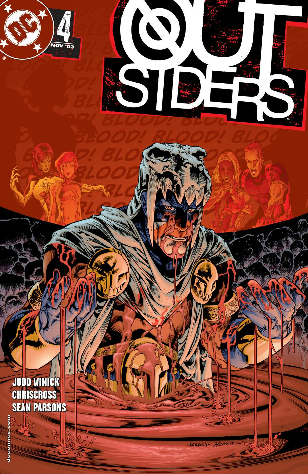 Outsiders (2003-) #4 preview images