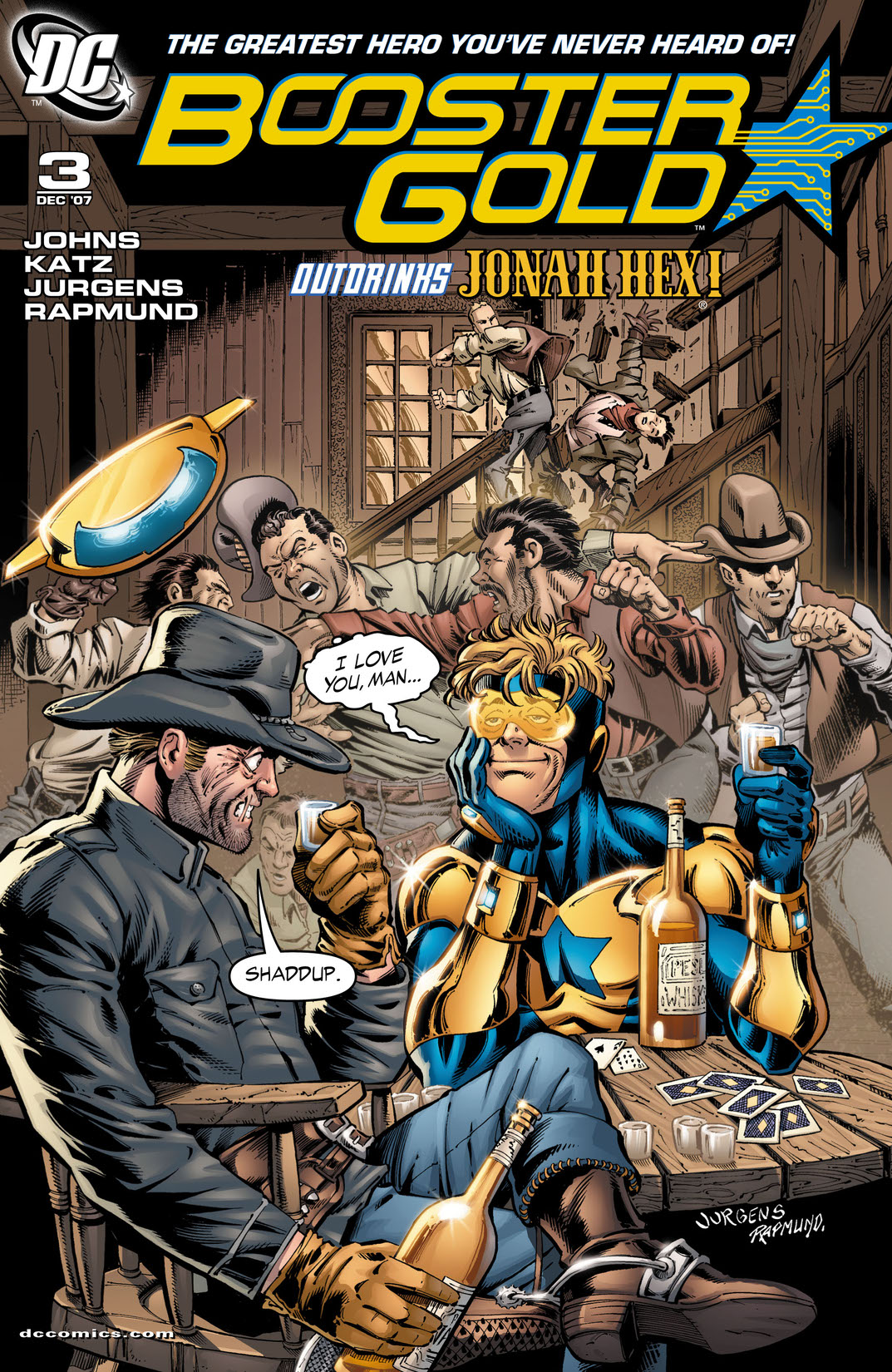 Booster Gold (2007-) #3 preview images