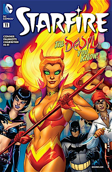 Starfire #11 preview images