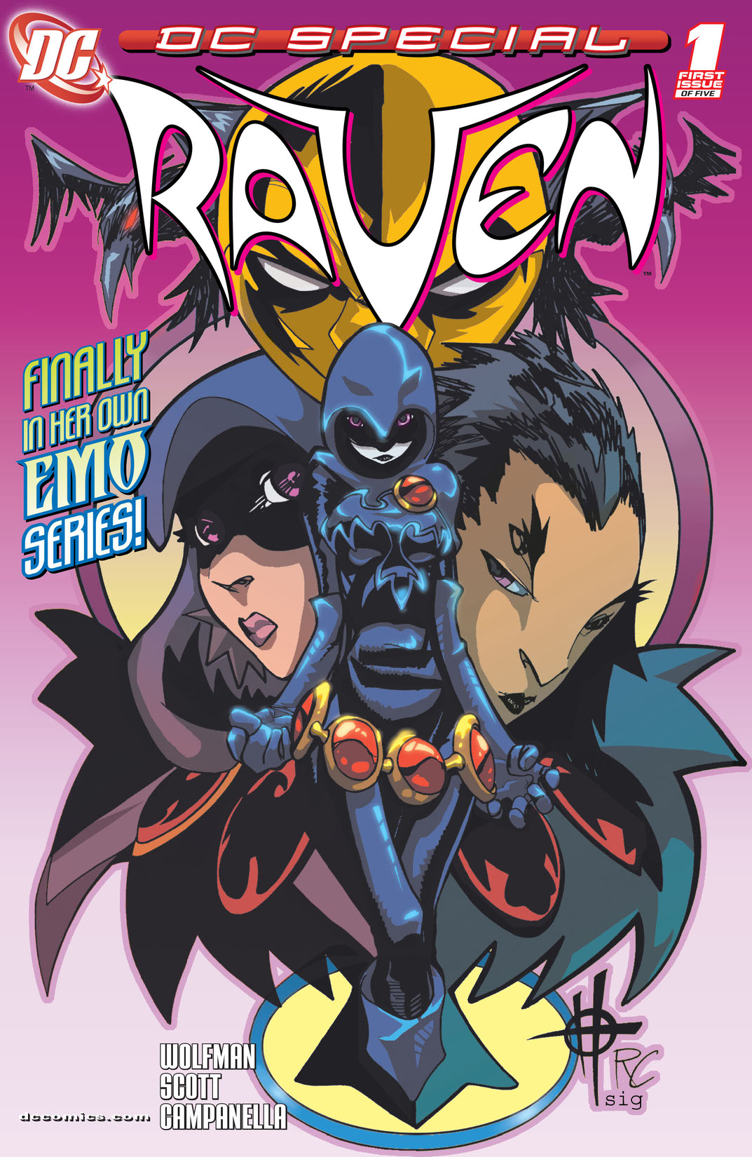 DC Special Raven #1 preview images