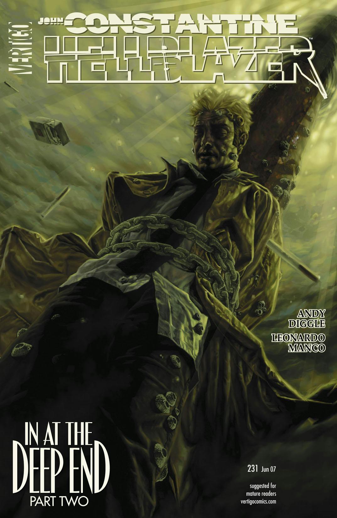 Hellblazer #231 preview images