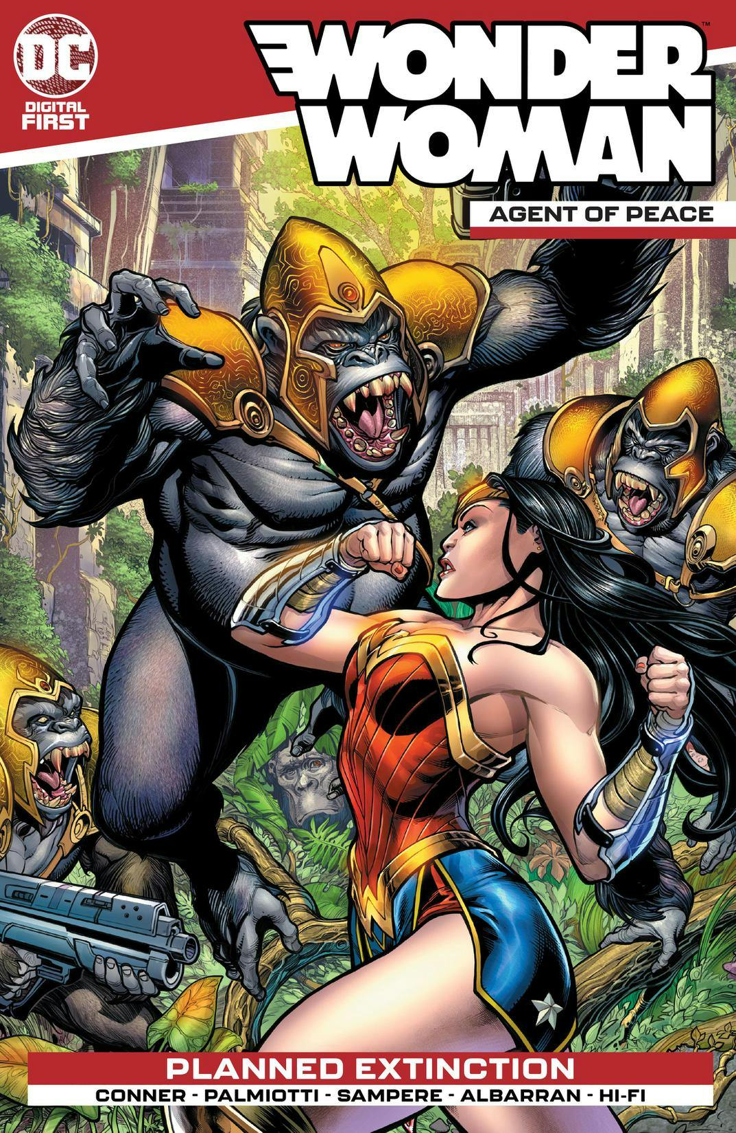 Wonder Woman: Agent of Peace #3 preview images