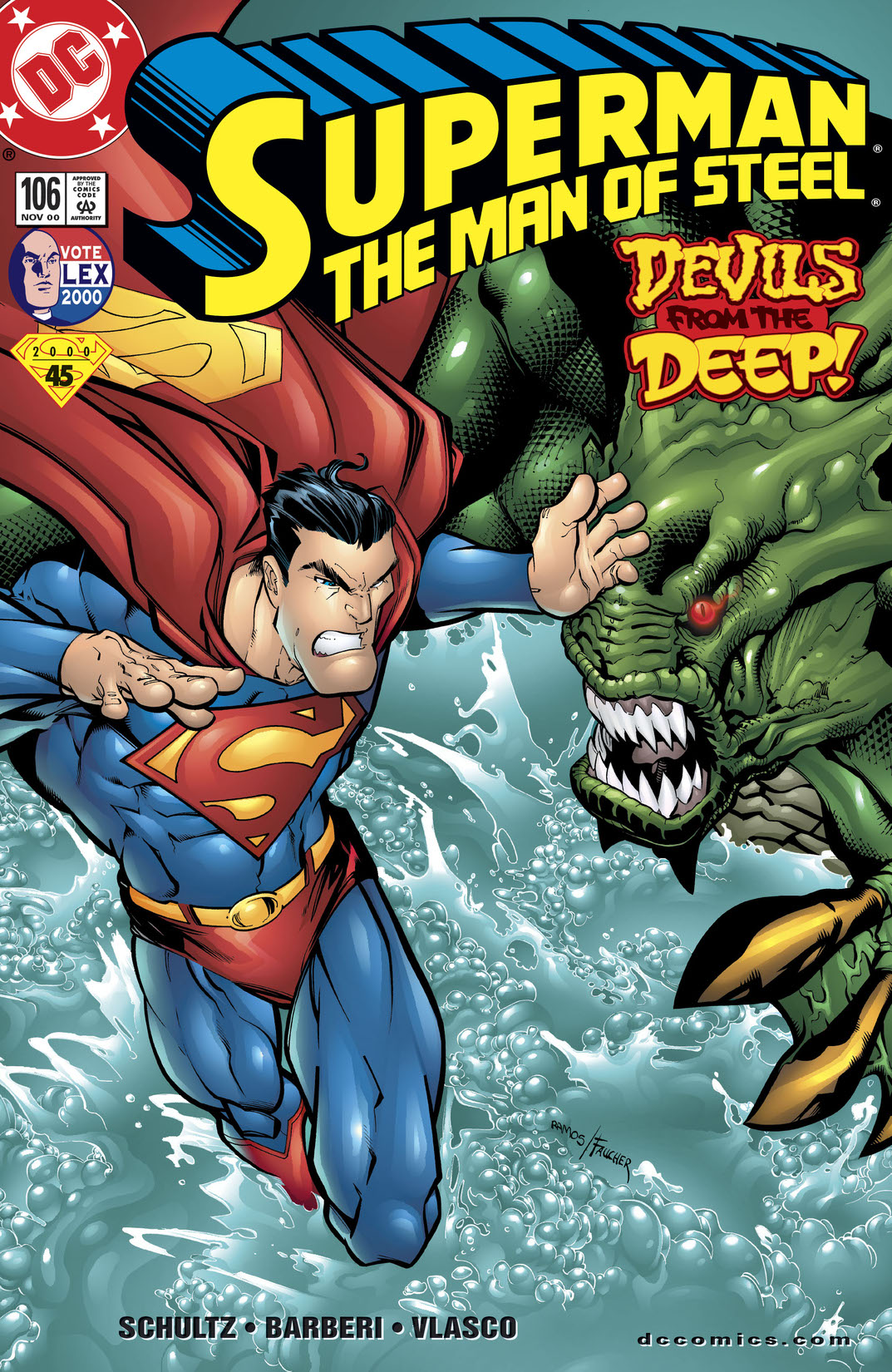 Superman: The Man of Steel #106 preview images