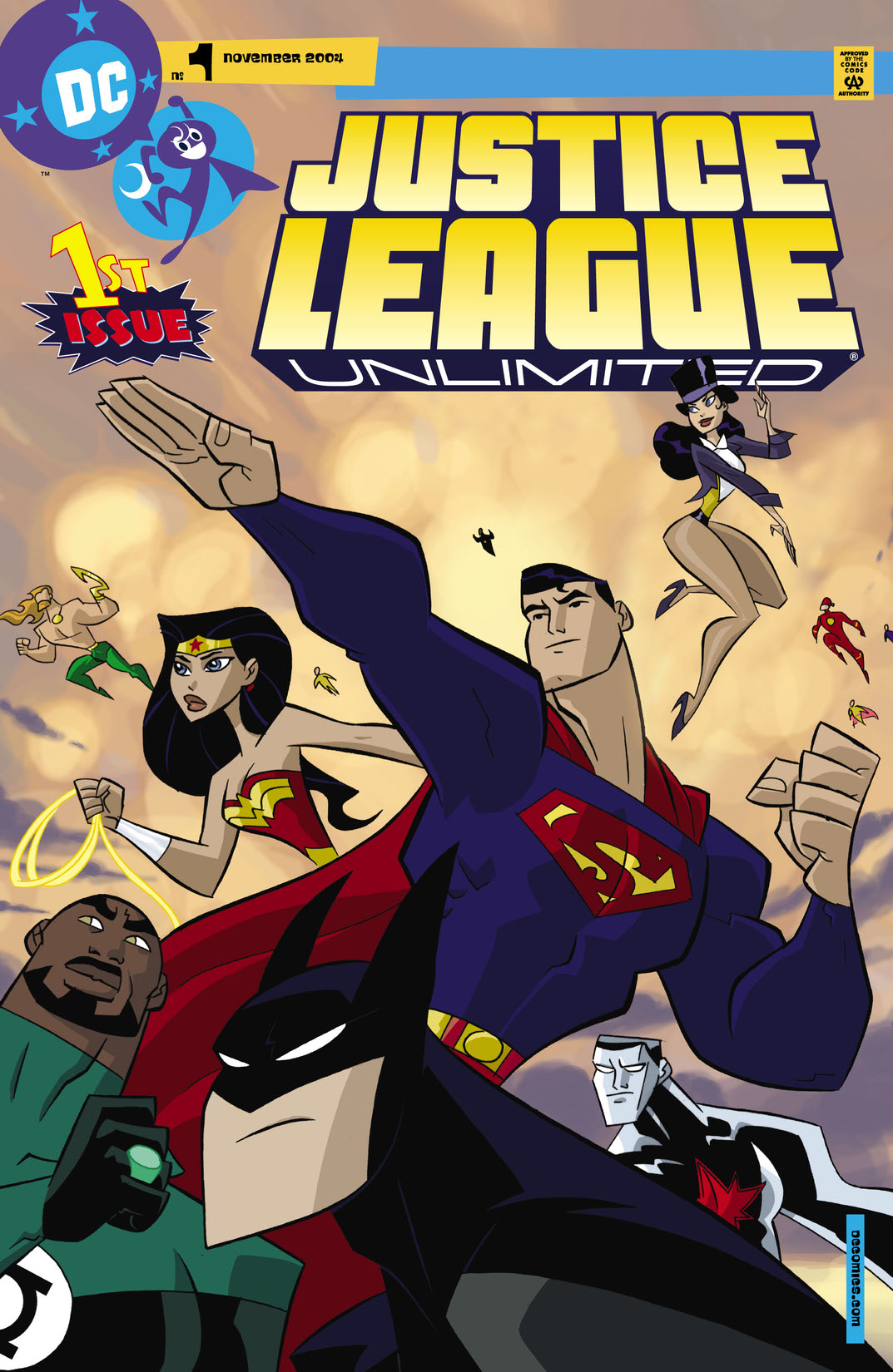 Justice League Unlimited #1 preview images