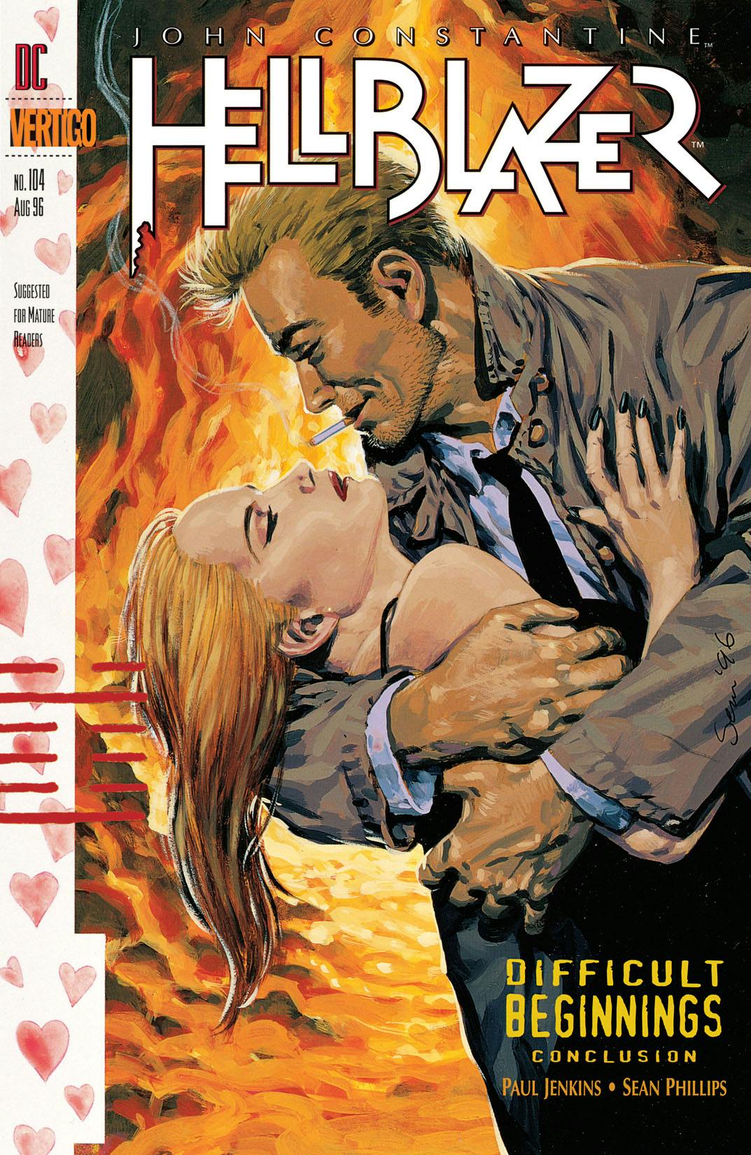 Hellblazer #104 preview images