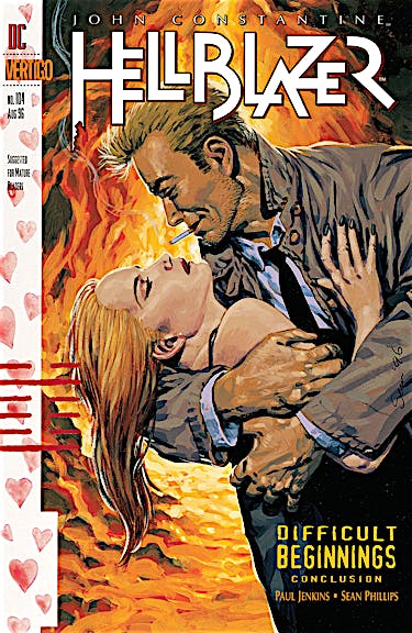 Hellblazer #104 preview images