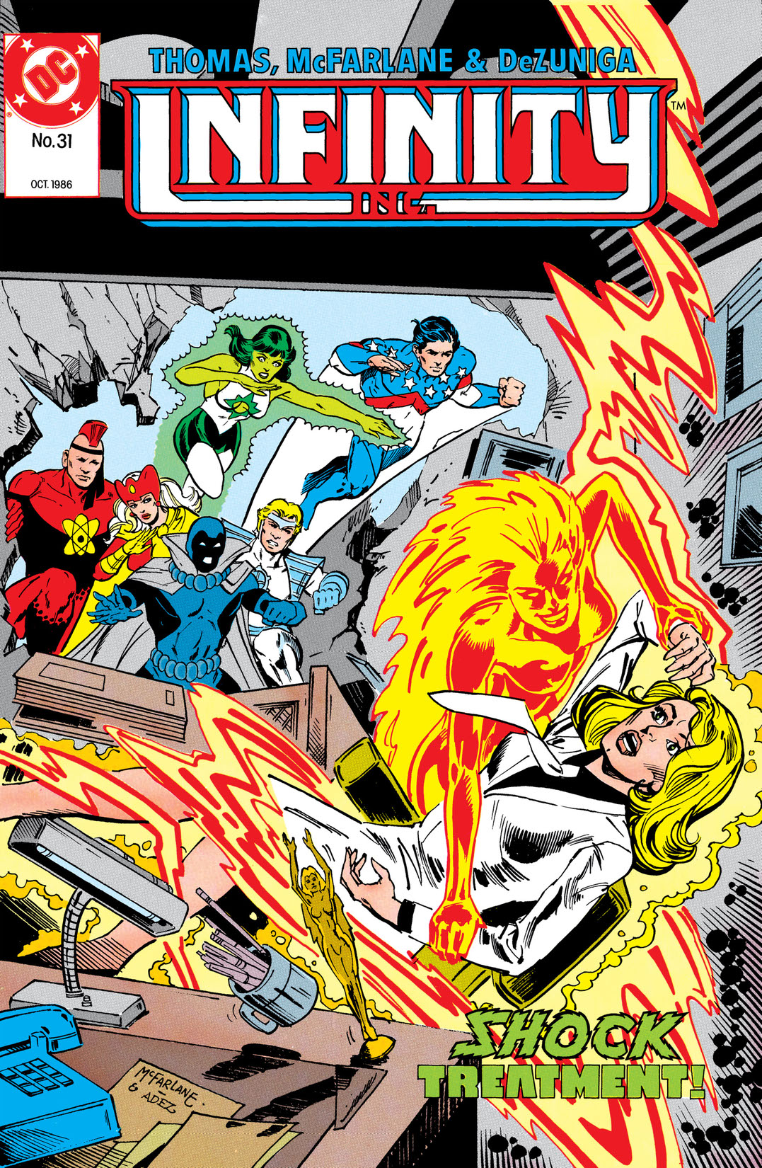 Infinity, Inc. (1984-) #31 preview images