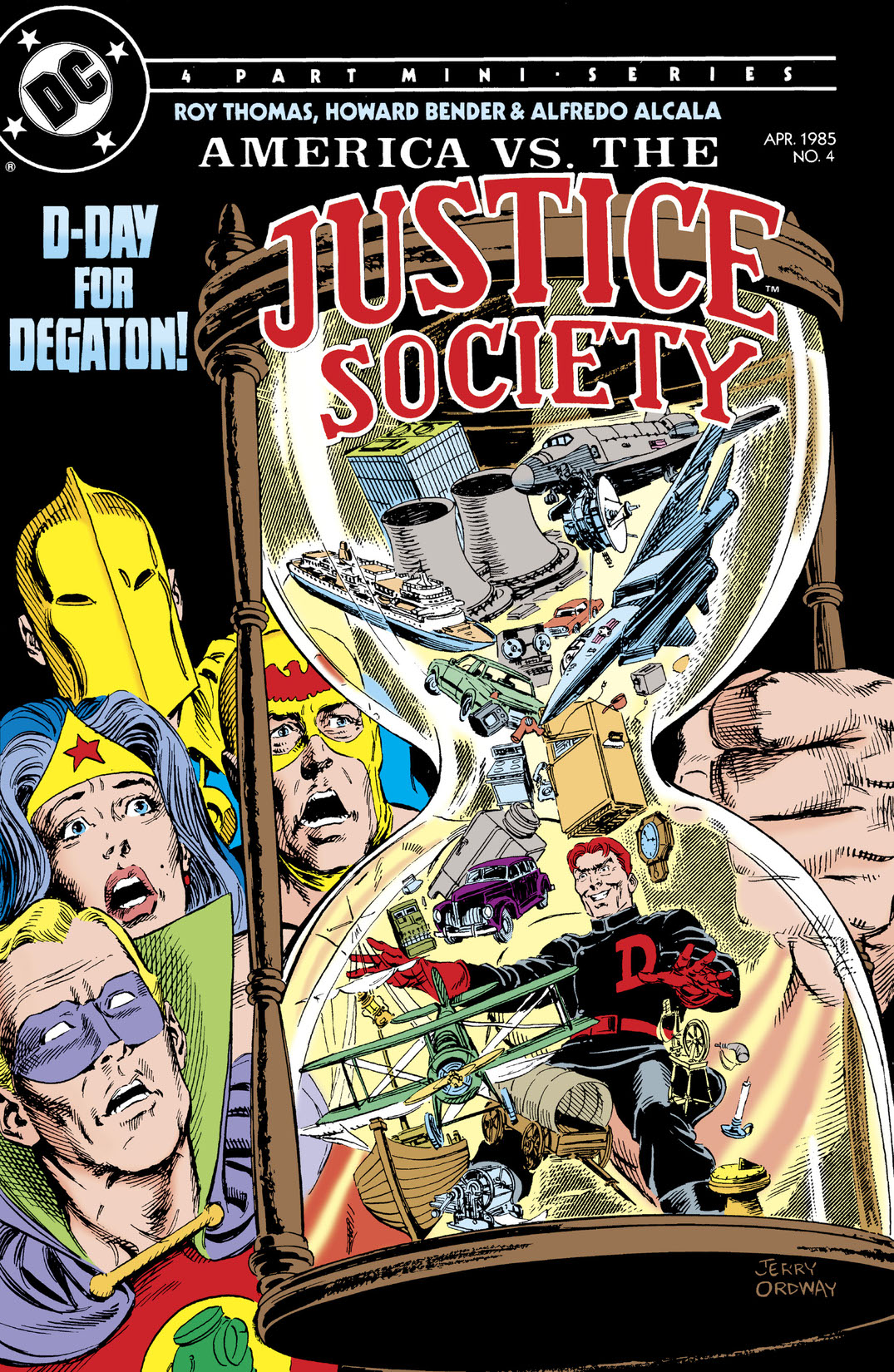 America vs. The Justice Society #4 preview images