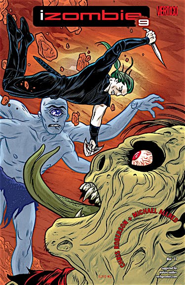 iZOMBIE #9 preview images