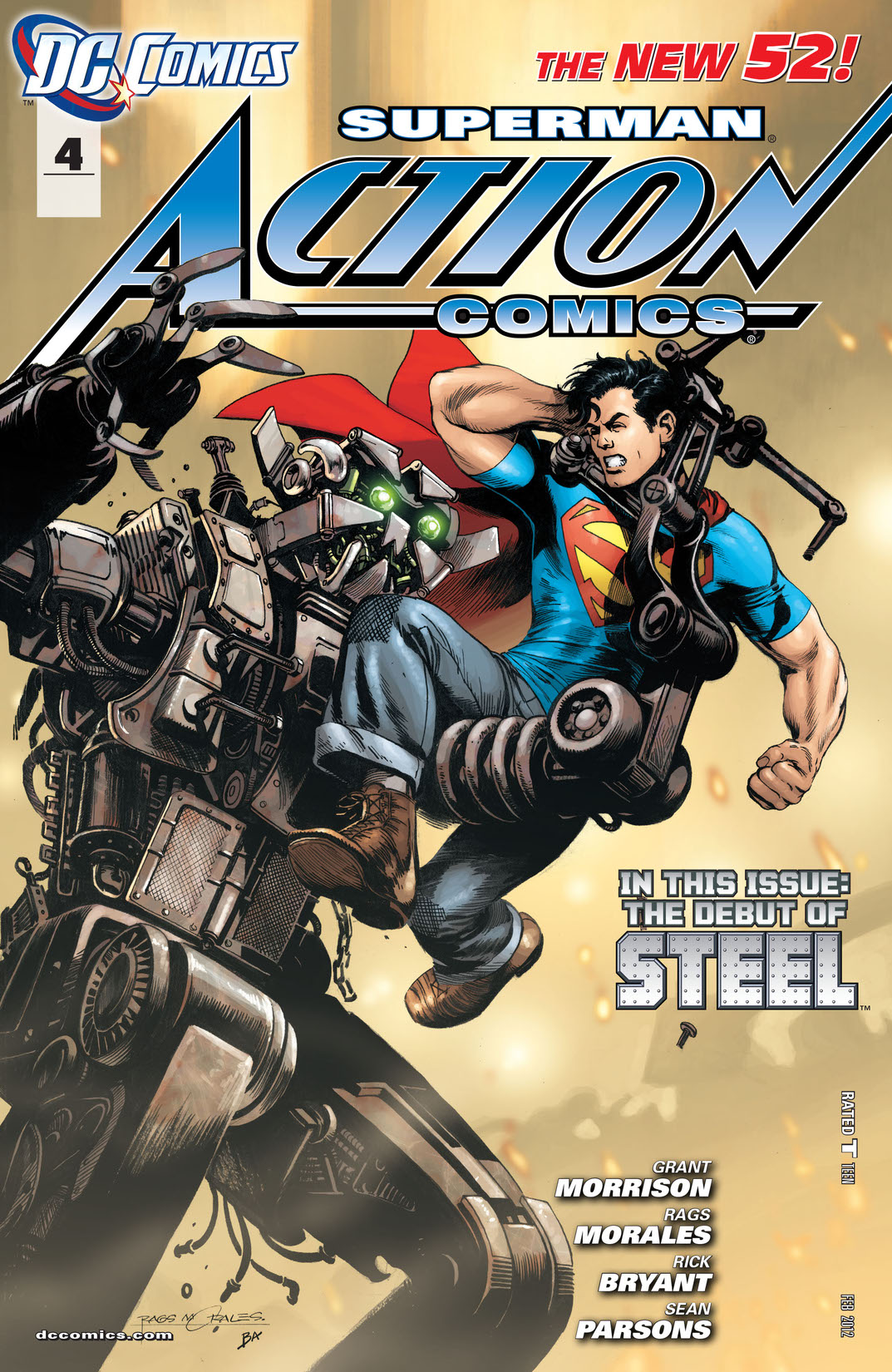 Action Comics (2011-) #4 preview images