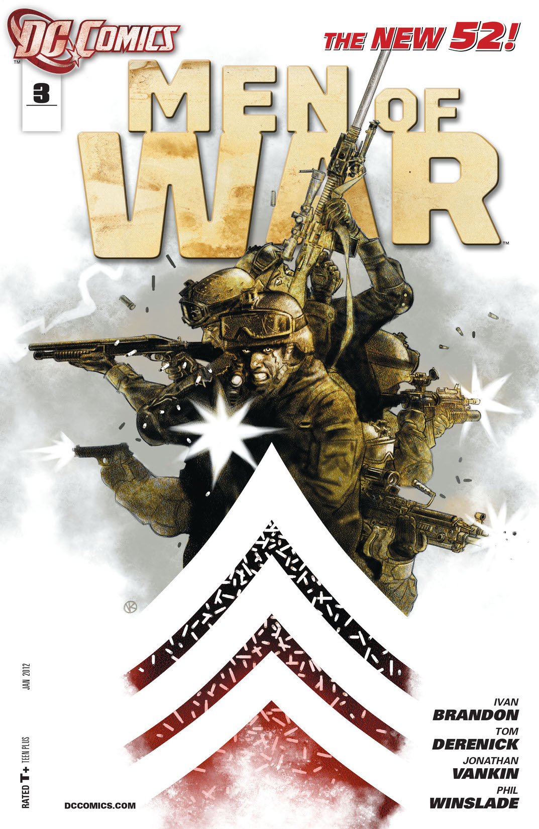 Men of War #3 preview images