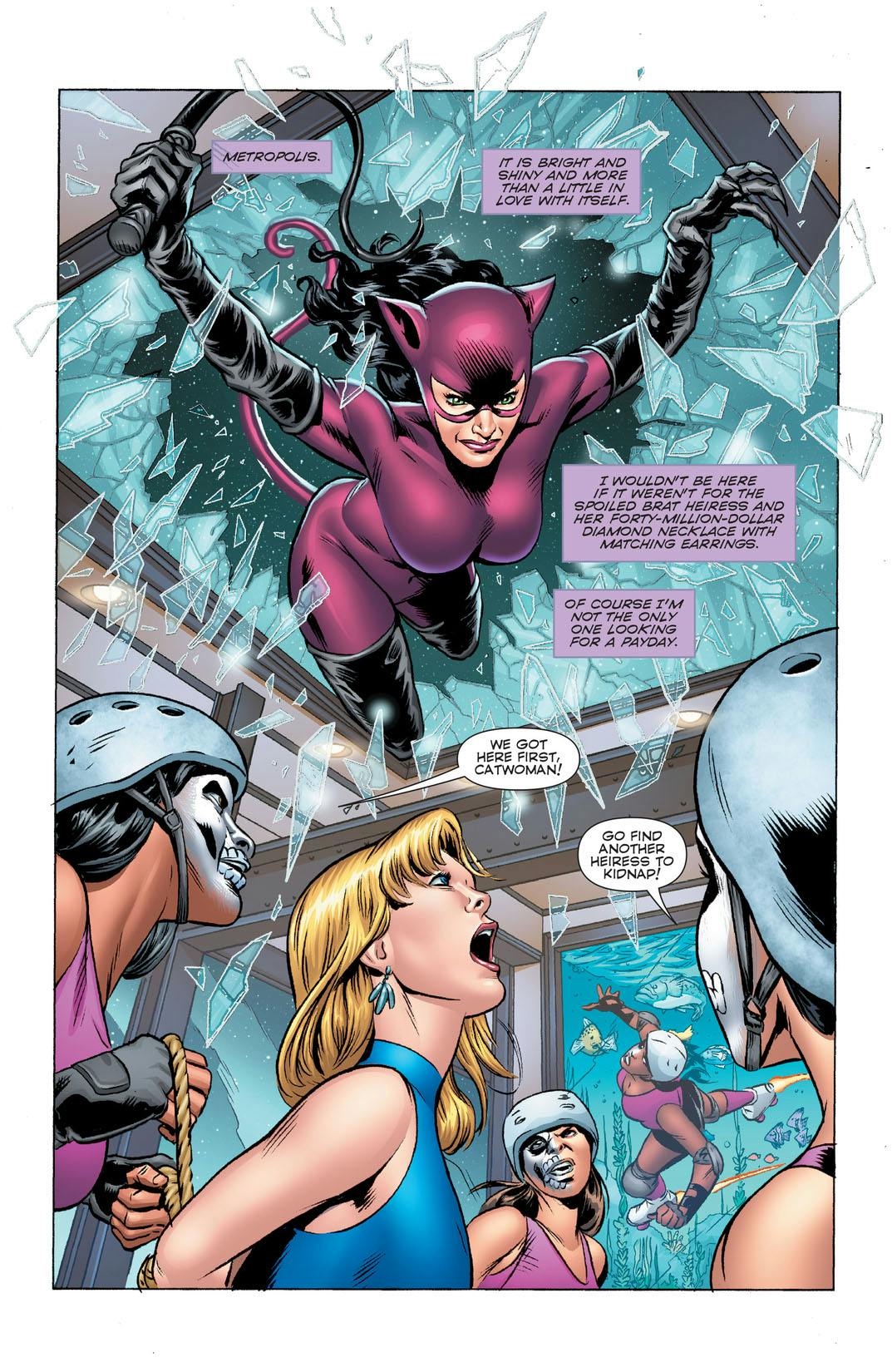 Convergence: Catwoman series preview2