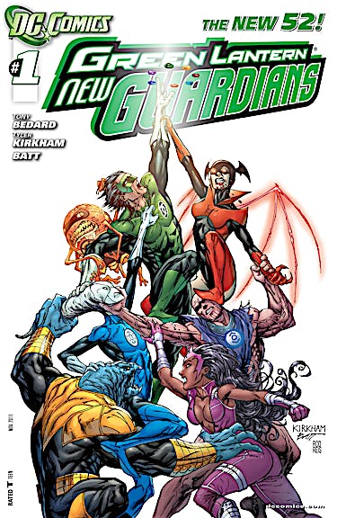 Green Lantern: New Guardians #1 preview images