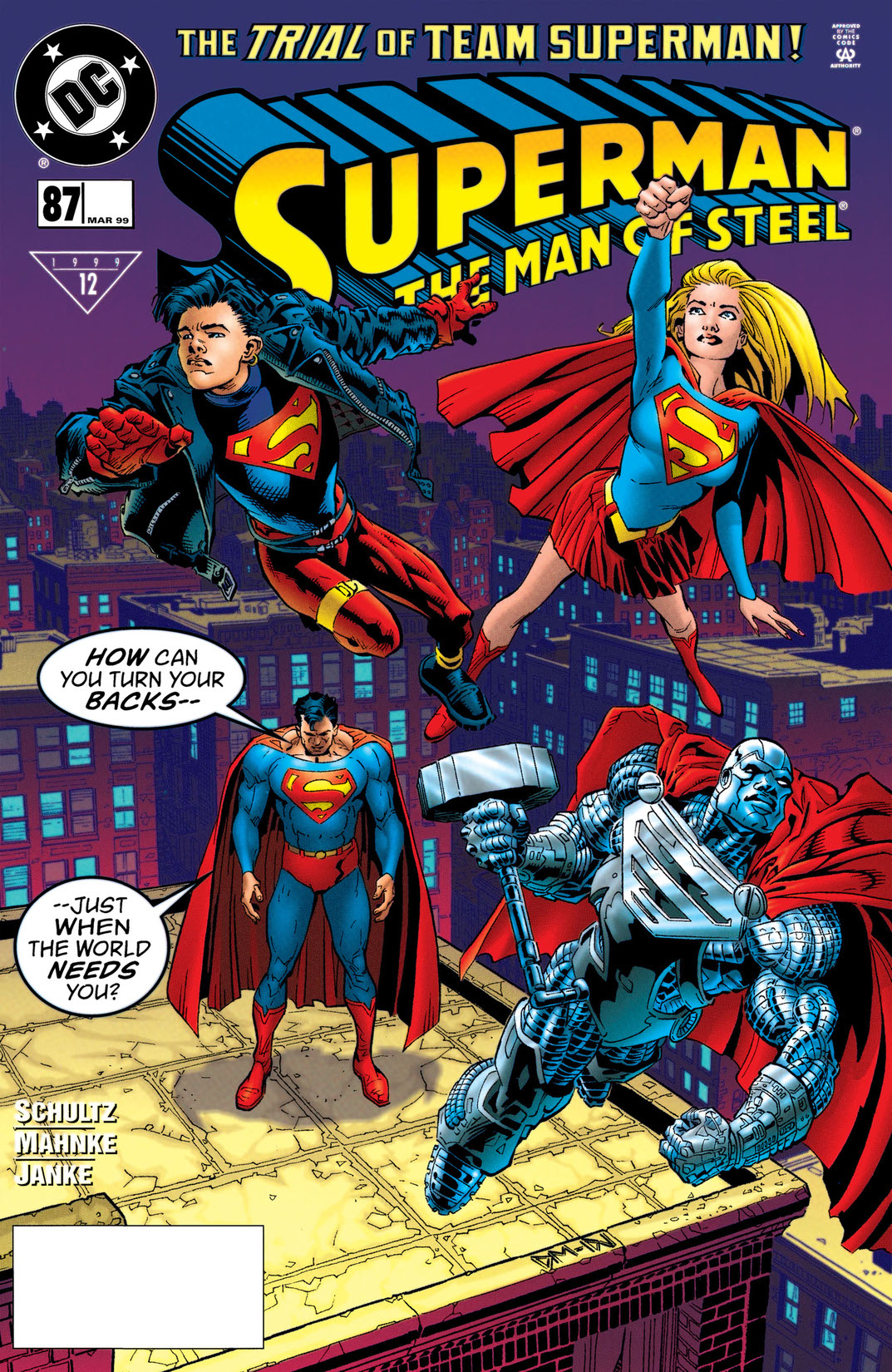 Superman: The Man of Steel #87 preview images