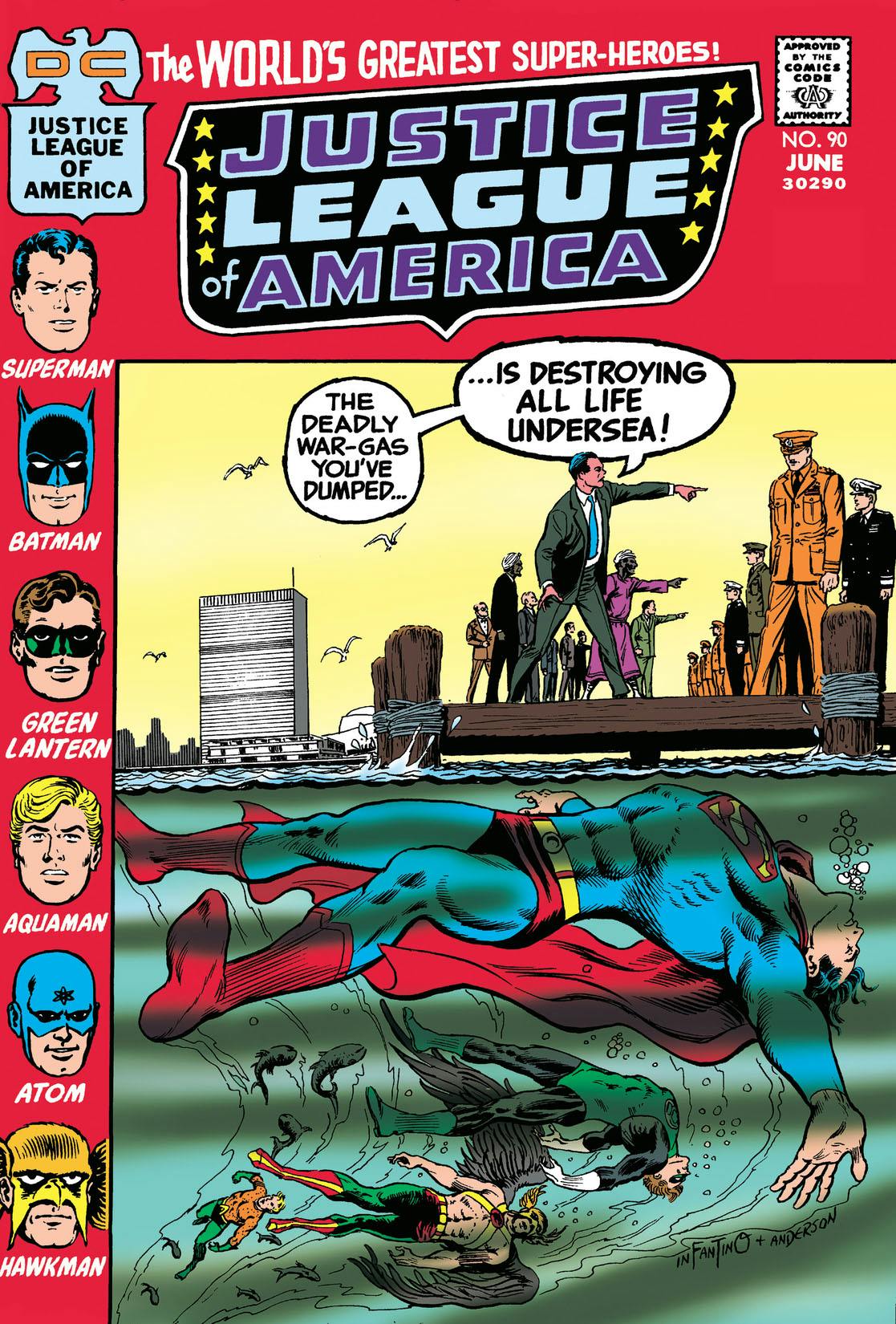 Justice League of America (1960-) #90 preview images