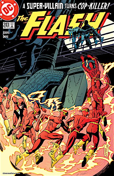 The Flash (1987-) #203 preview images