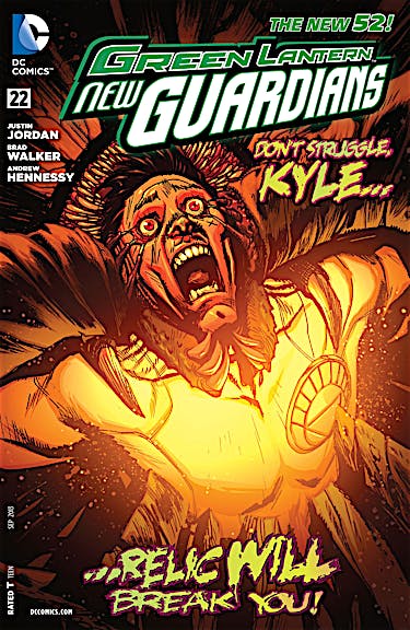 Green Lantern: New Guardians #22 preview images
