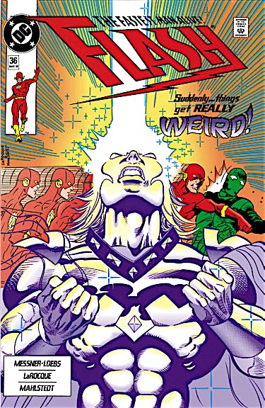 The Flash (1987-2009) #36 preview images