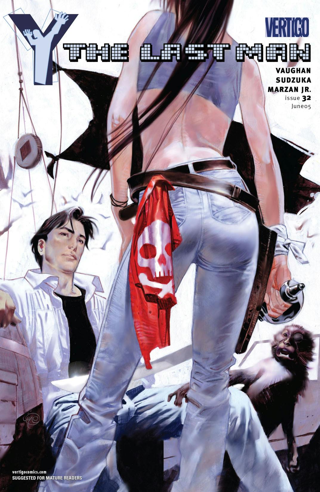 Y: The Last Man #32 preview images