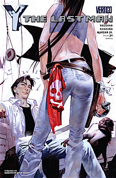 Y: The Last Man #32 preview images