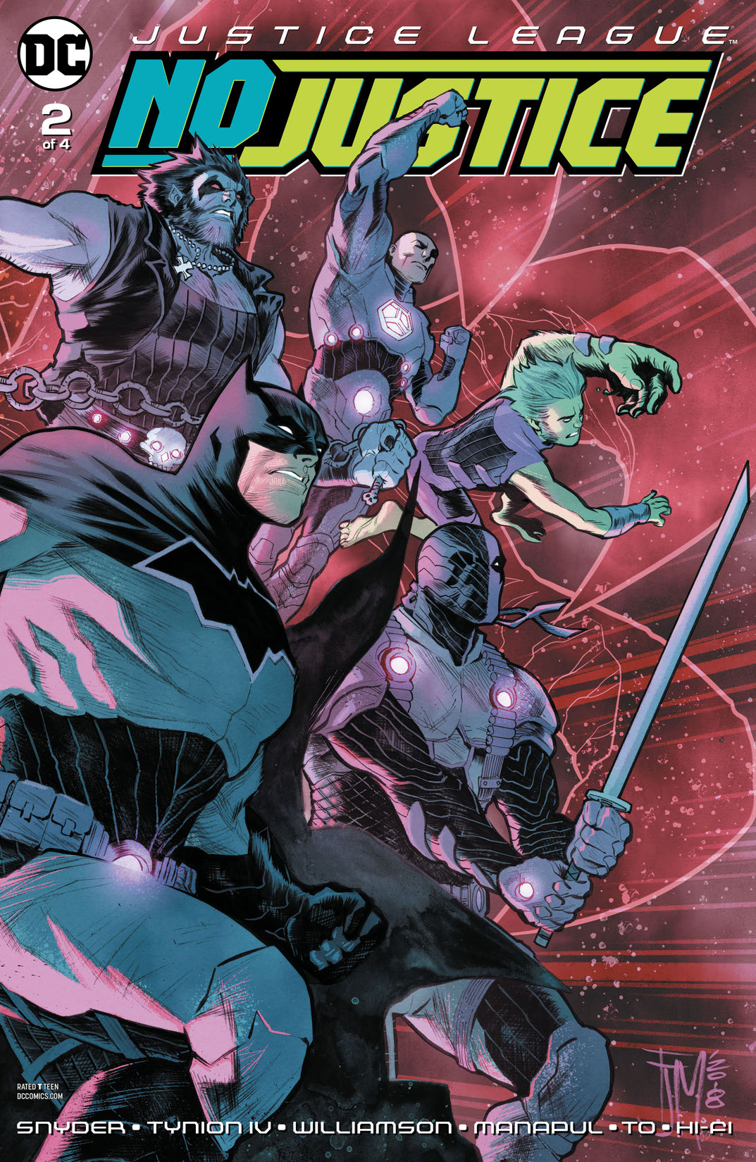 Justice League: No Justice #2 preview images