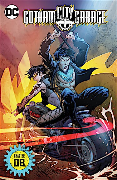 Gotham City Garage #8 preview images
