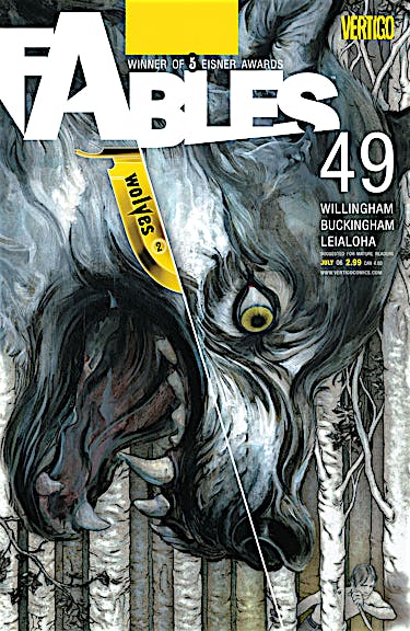 Fables #49 preview images