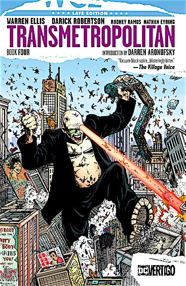 Transmetropolitan Book Four preview images