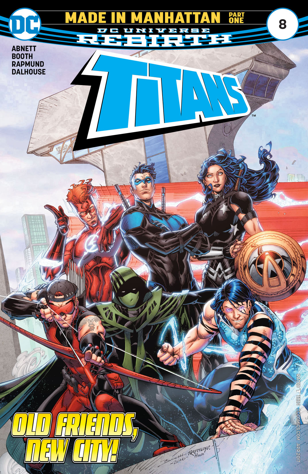 Titans (2016-) #8 preview images