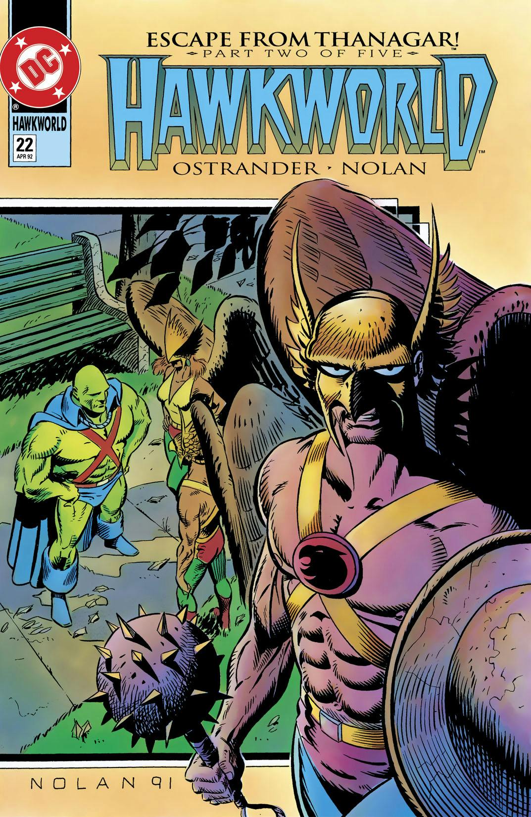 Hawkworld (1989-) #22 preview images