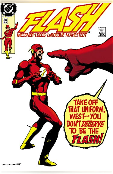 The Flash (1987-2009) #34 preview images
