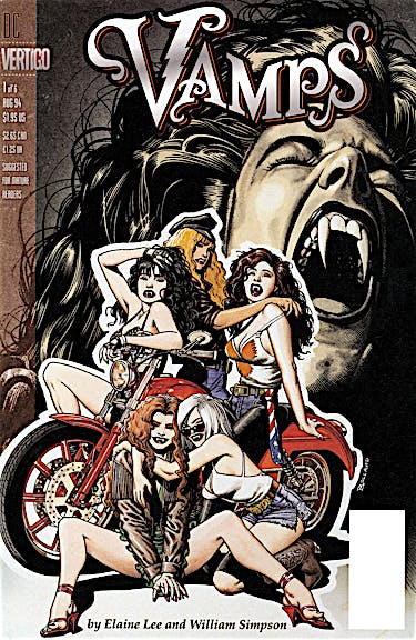 Vamps #1 preview images
