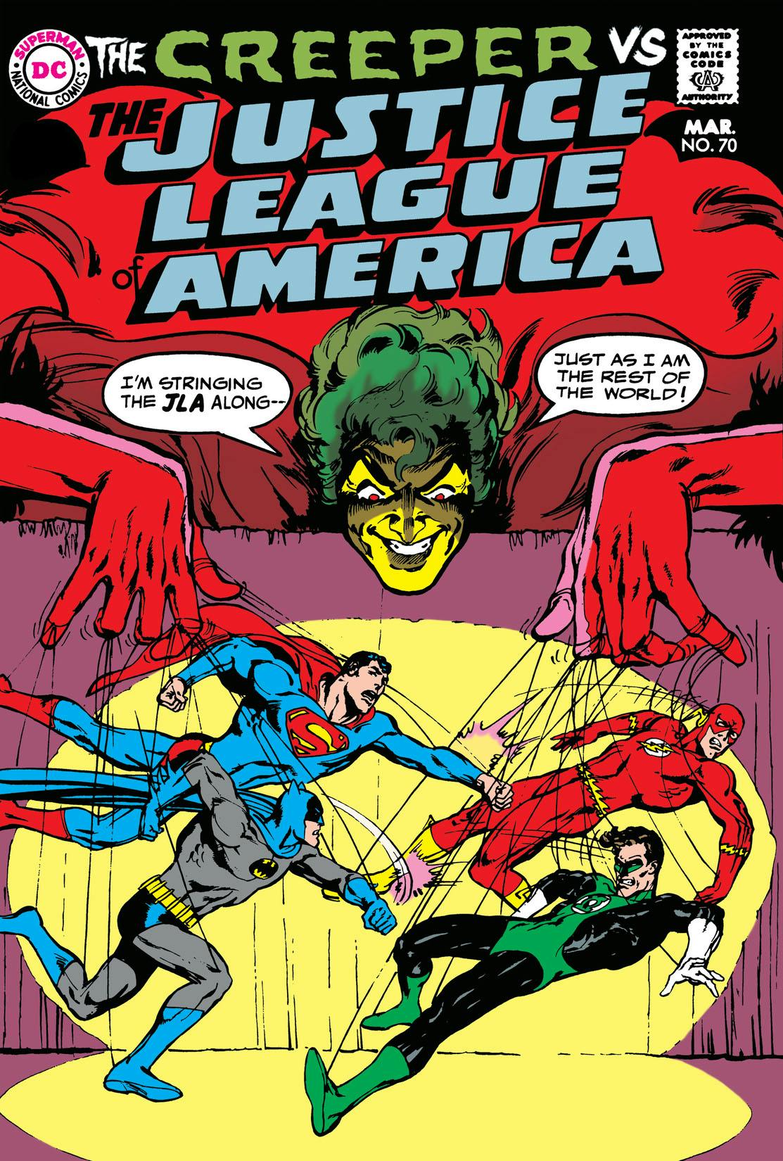 Justice League of America (1960-) #70 preview images