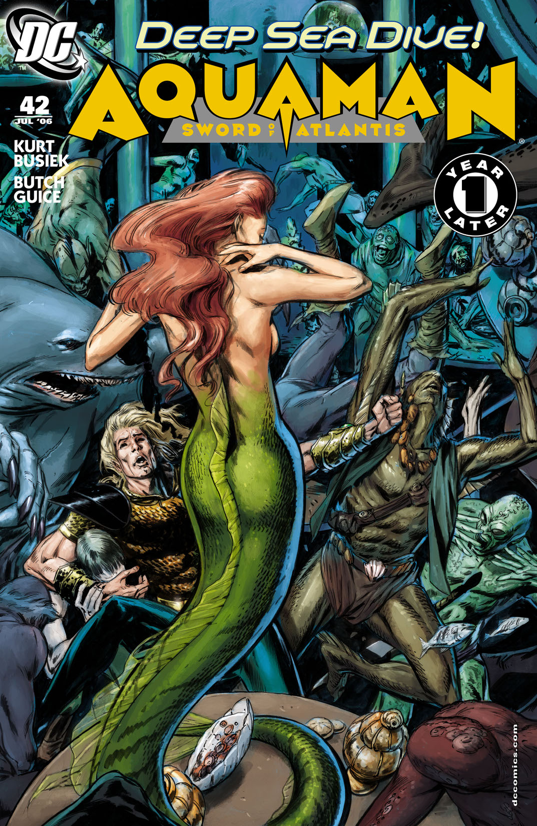 Aquaman: Sword of Atlantis #42 preview images
