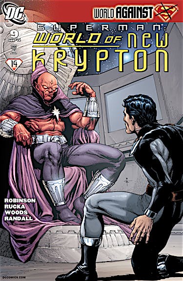 Superman: World of New Krypton #9 preview images