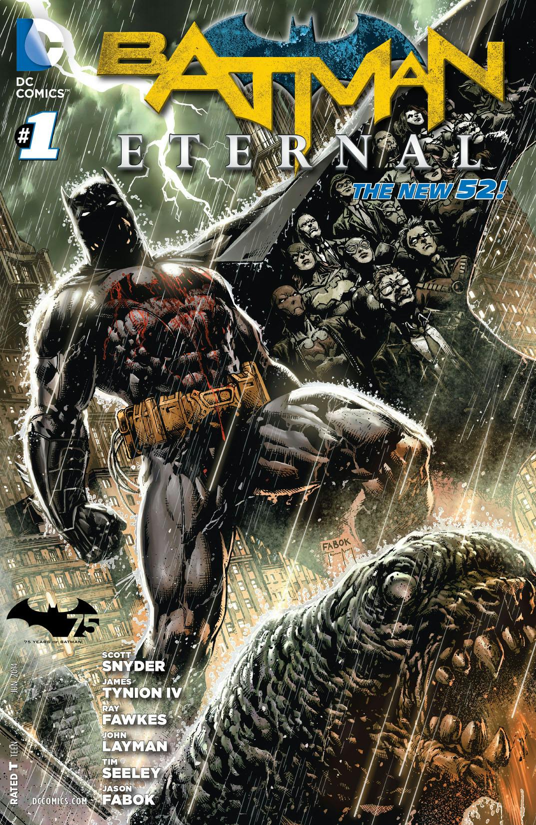 Batman Eternal #1 preview images