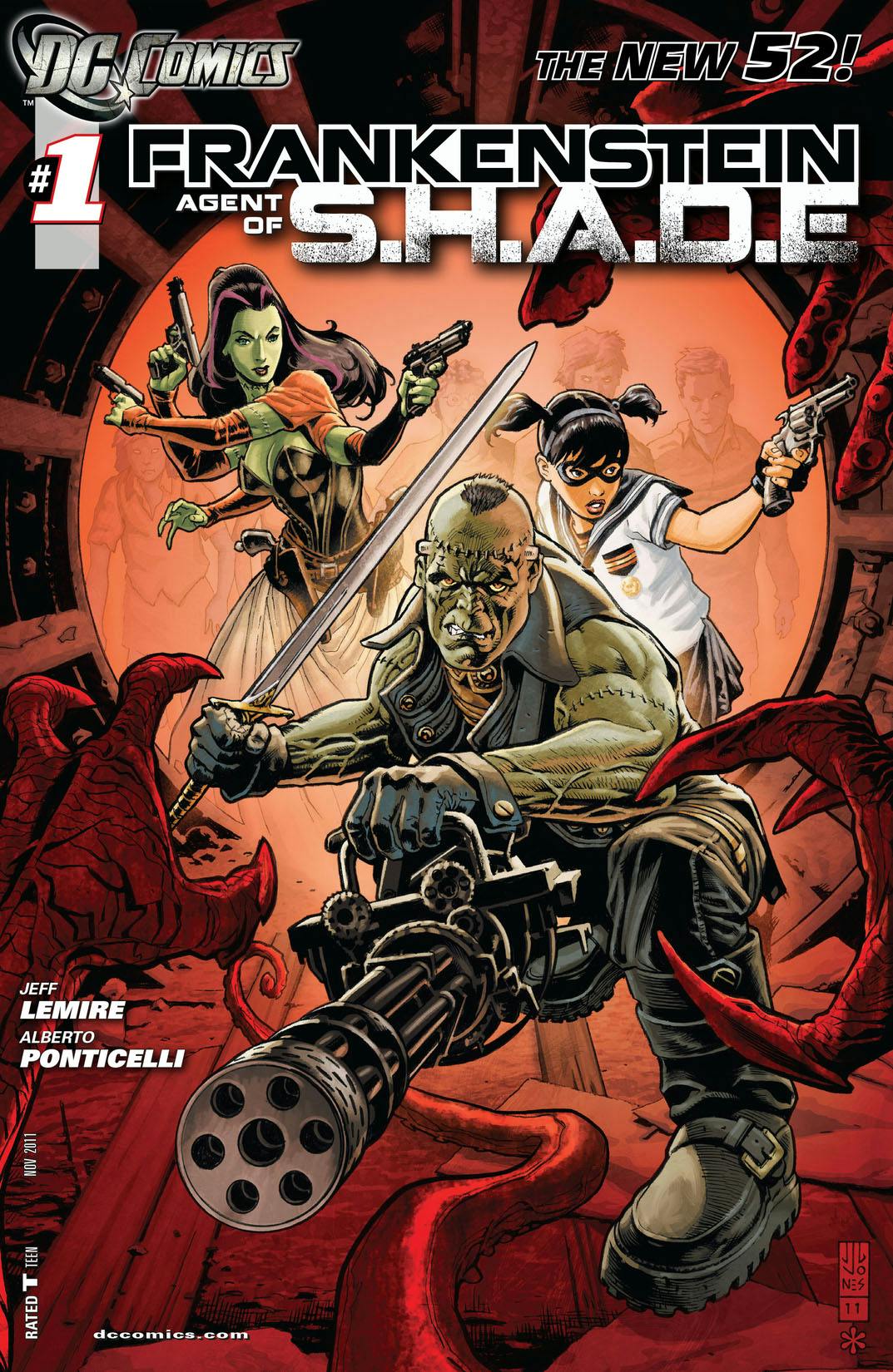 Frankenstein, Agent of SHADE series preview1