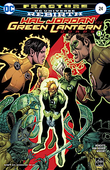Hal Jordan and The Green Lantern Corps #24 preview images