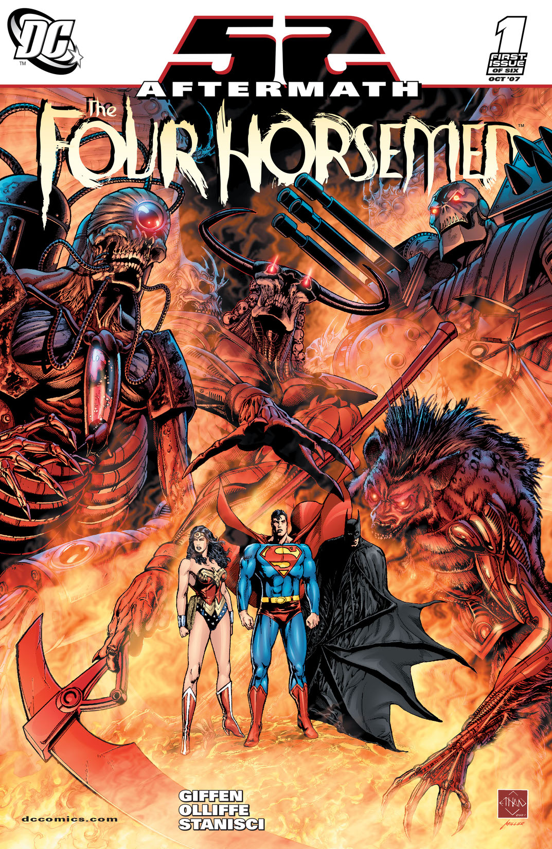 52 Aftermath: The Four Horsemen #1 preview images