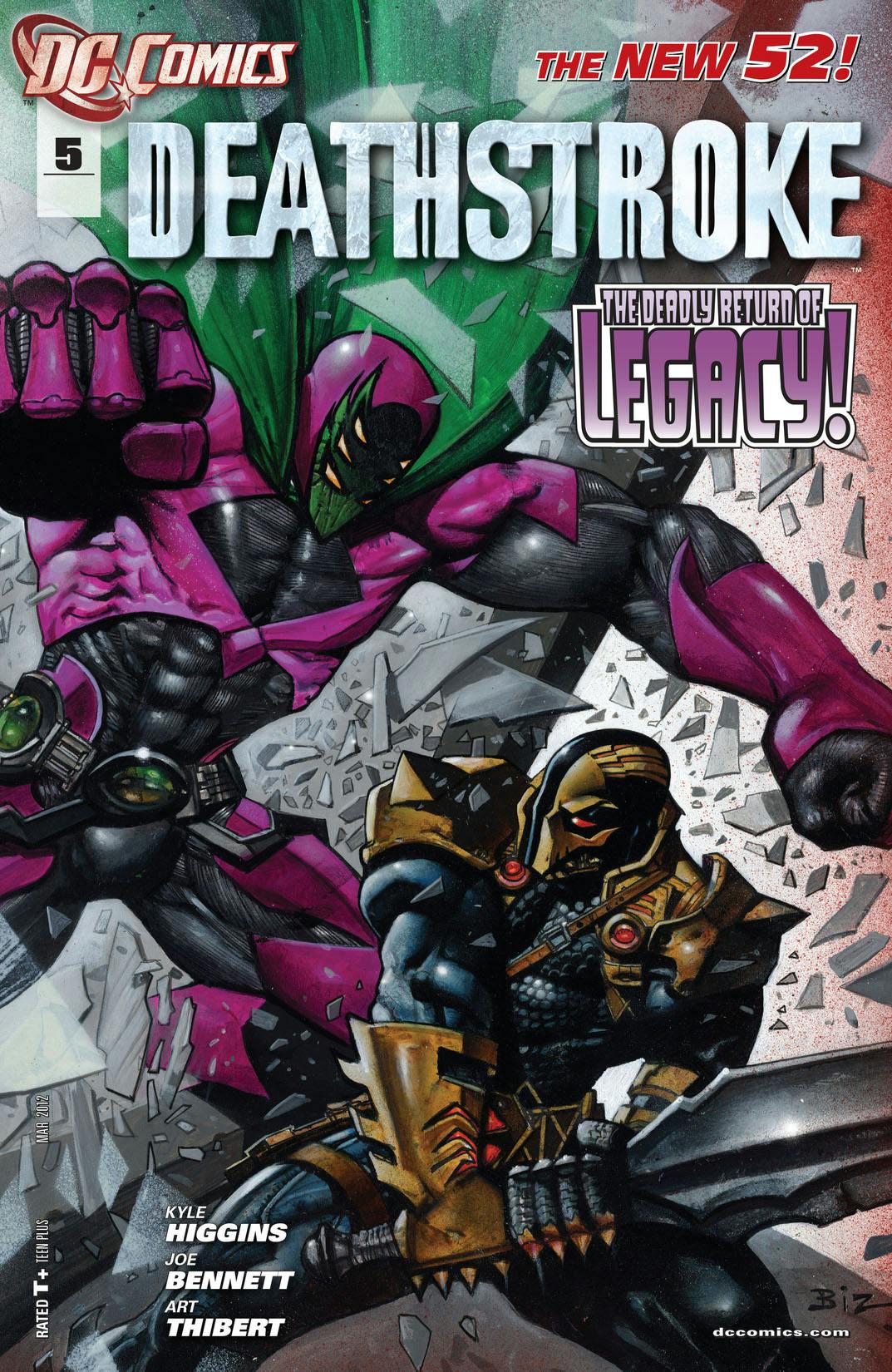 Deathstroke (2011-) #5 preview images