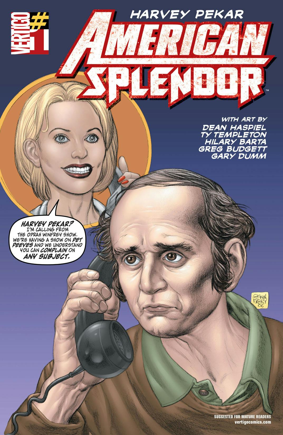 American Splendor Vol. 1 #1 preview images