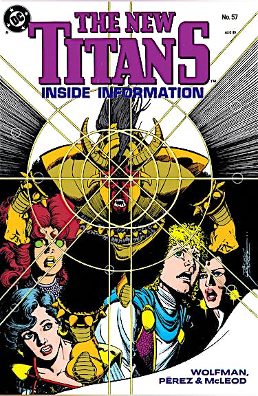 The New Titans #57 preview images