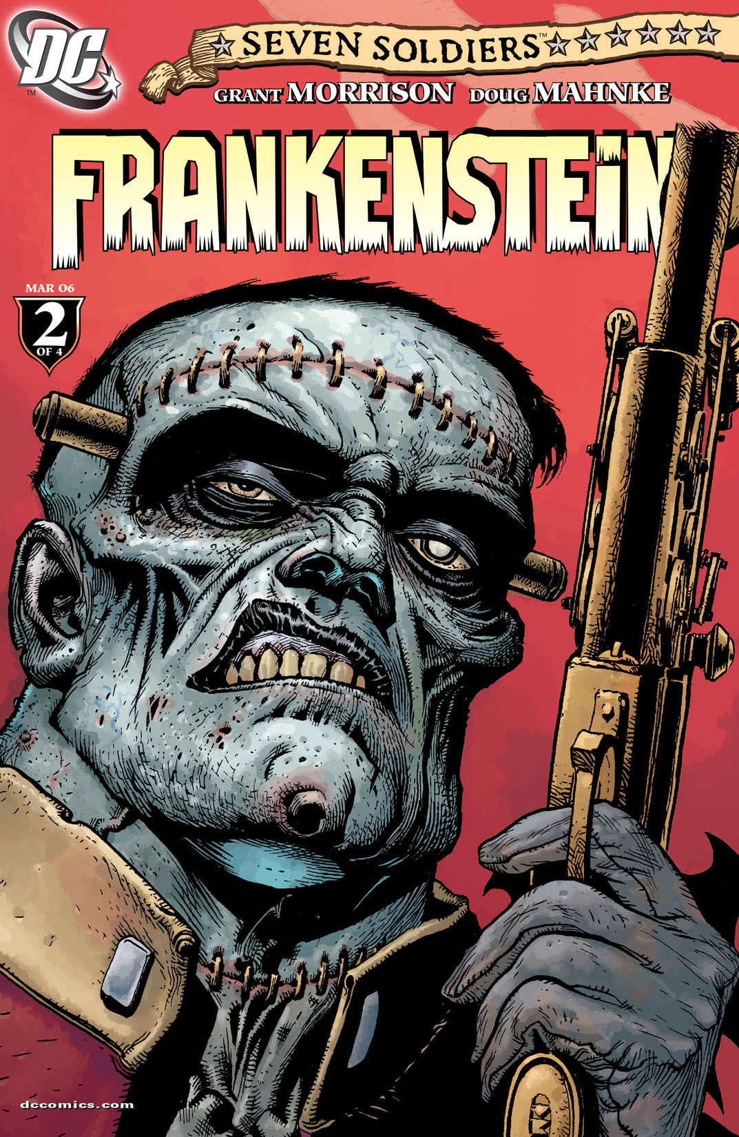 Seven Soldiers: Frankenstein #2 preview images