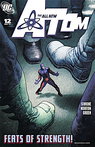 The All New Atom #12 preview images
